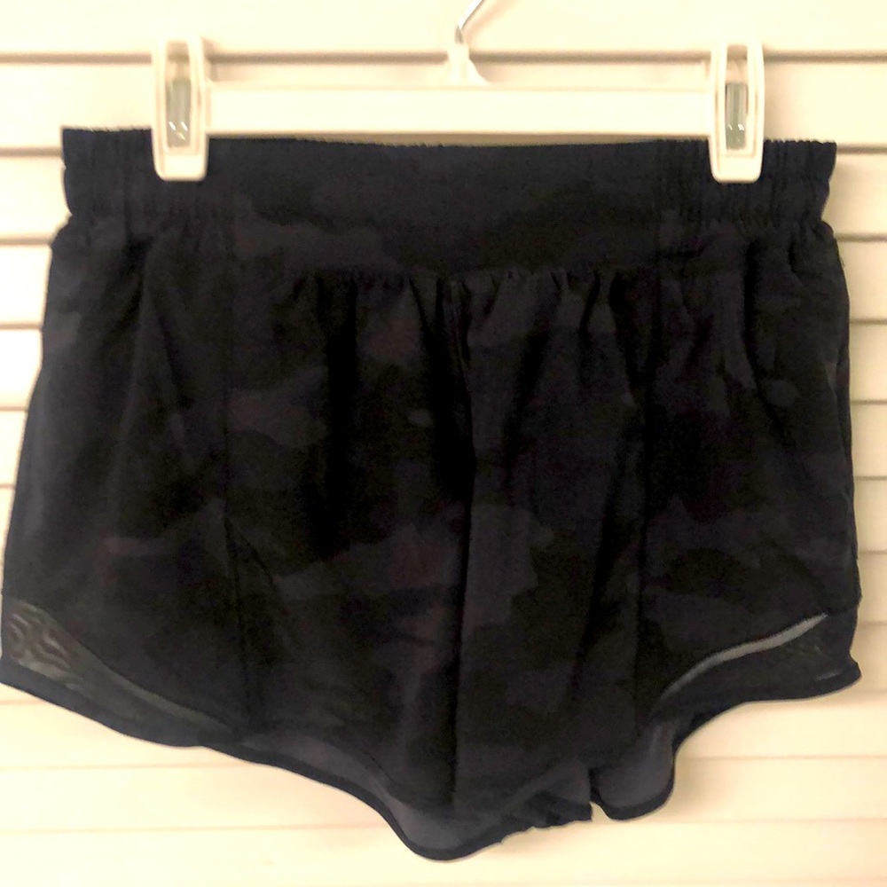 Lululemon Camouflage Running Shorts